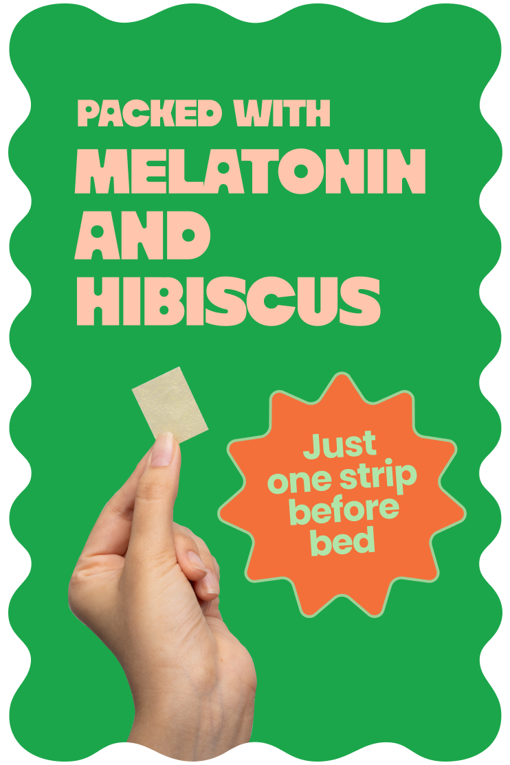 HII Sleep Strip — melatonin sleep aid for deep rest and calm nights