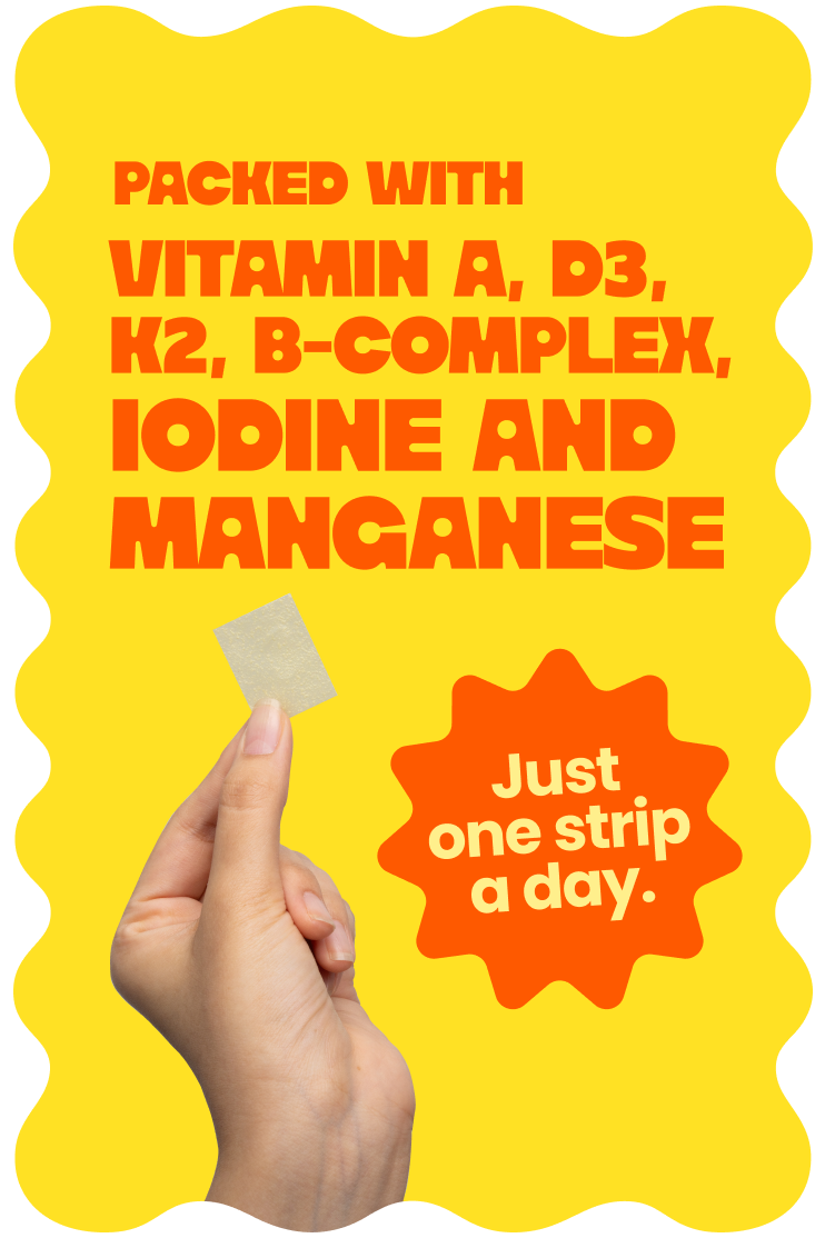 HII Vital Immuno strip — curcumin and piperine for daily immunity support